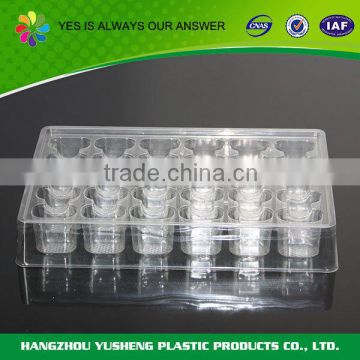 Transparent disposable plastic packaging for eggs,plastic egg tray,egg plastic tray