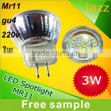 2016 Free sample mr11 led light 220v