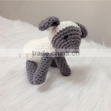 baby gift hand crochet stuffed sheep baby doll