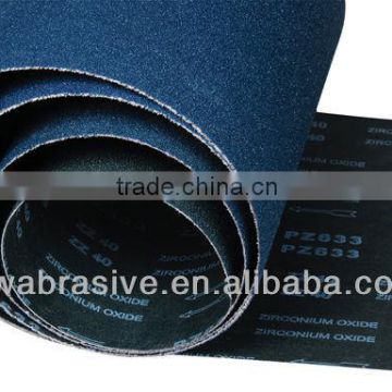 Zirconium Oxide Waterproof Abrasive Cloth for belt (PZ633)