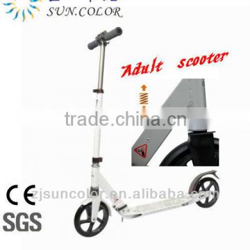 200mm large wheel kick scooter two PU wheel adult scooter