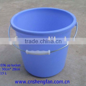 plastic bucket 13L