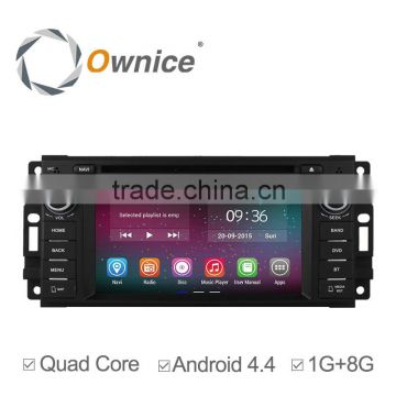 Ownice quad core Android 4.4 & Android 5.1 1 din Car Radio for Doge Jeep Grand Cherokee support DVR