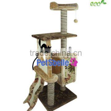 Colorful cat tree durable cat furniture cat scratcher