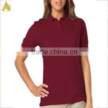 High quality polo t shirt,new design polo shirt red