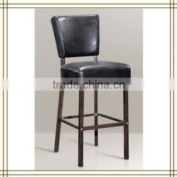 Anti-scratch Upholstered banquet steel stool (AL40)