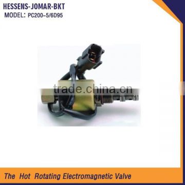 High performance high pressure rotating solenoid valve for PC200-5 6D95
