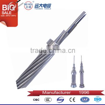 Low Voltage Overhead Conductor Aluminum Stranded Steel Reinforced ACSR Penguin Cable