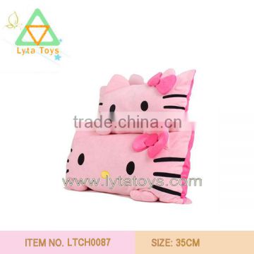 Hello Kitty Shape Plush Cushion Pillow