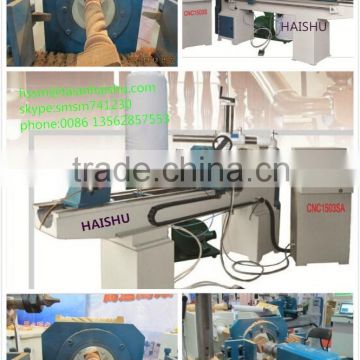 lathes for woodworking CNC1503S CNC woodworking lathe/ cnc wood turning lathe with low price