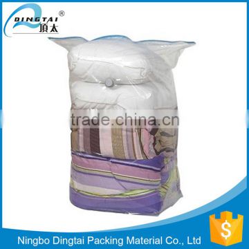 clear custom printed clothes storage cube vacuum packing bag