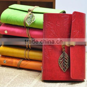 2015 leaf refillable leather journals/notebooks