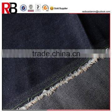 9oz Blue Color Slub 100%Cotton Denim Fabric For Wholesale