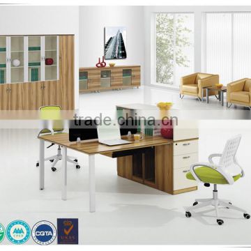 Wholesale graceful two-seater panel office furniture desk workstation