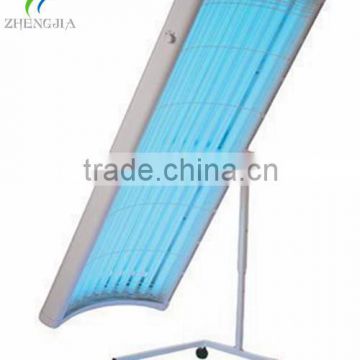 HOT SALE !!!zhengjia 8x100w tanning bed/Canopy Solarium tanning machine with high quality