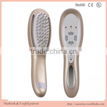 Light therapy hair brush manufactures laser beauty comb