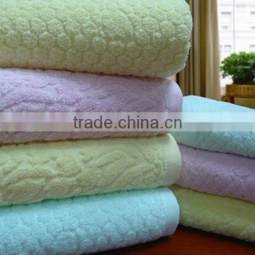 hotel towel cotton 32S jacquard