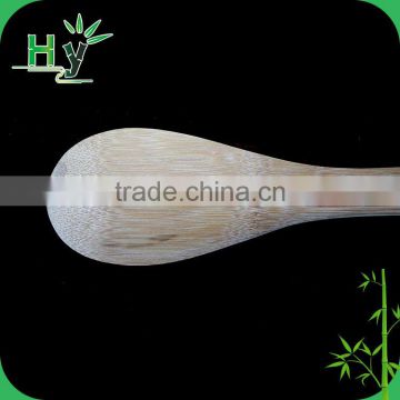 Round bamboo spatula