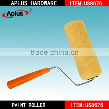 Aplus Good price personalized durable synthetic fine fabric lint free paint roller