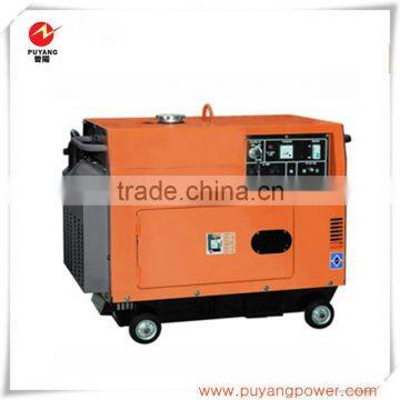 CE home use 4.5kw diesel generator super silent in Europe