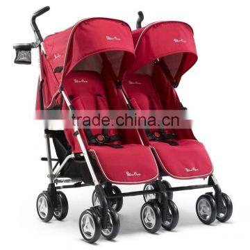 Aluminum frame profile for baby carriage