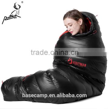 Portable Outdoor Equipment Duck Down Sleeping Bag for Winter