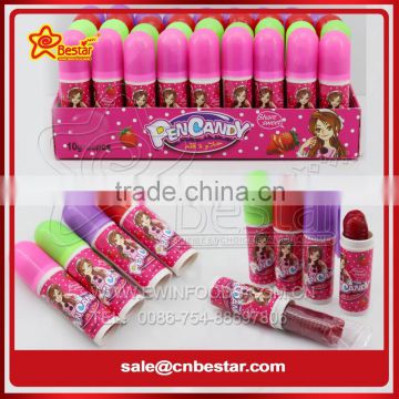 Lipstick Lollipop Pen Candy