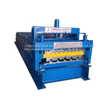 Double Layer Roof Roll Forming Machine/glazed color steel roll forming machine