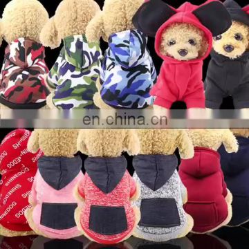 Autumn And Winter Sweatshirt pets apparel Sporty style Dog clothes pet supplies