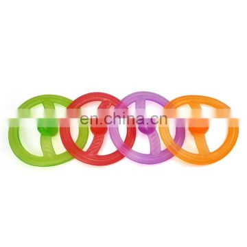 2020 new design interactive flying disc toy for dogs fetch play toy suitable for outdoor play activity toy