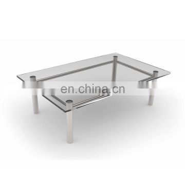 Factory wholesale customized toughened rectangle colored tempered glass table top