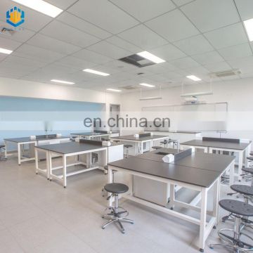 Customized computer lab table workbench science lab furniture work bench