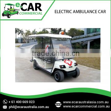 High Quality A Grade Electric Ambulance Car at Affordable Price