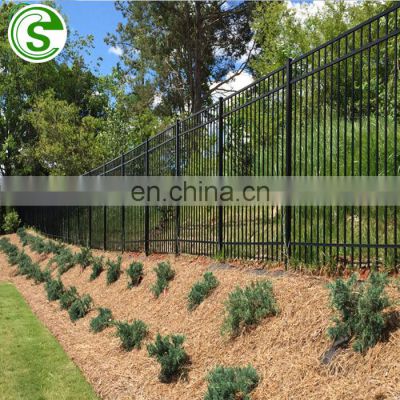 Manufacturers industry solid steel fence hot dipped galvanized fencing panels