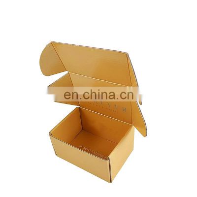 Corrugated disposable post office mail boxes apparel personalised mailing foldable box