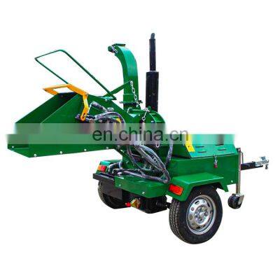 CE approved  Garden use 22hp self powered Mobile wood branch chopper Wood Chipper Shredder