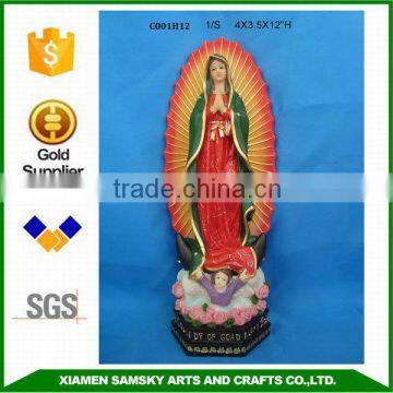 customized resin wholesale 12inch catholic figurine