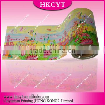 alibaba made in China colorful custom printing Hot Roll film