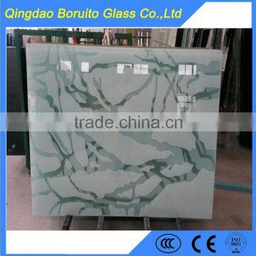 High quality 10mm printing glass door