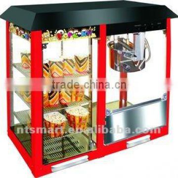 16OZ Popcorn Machine & Warming Showcase