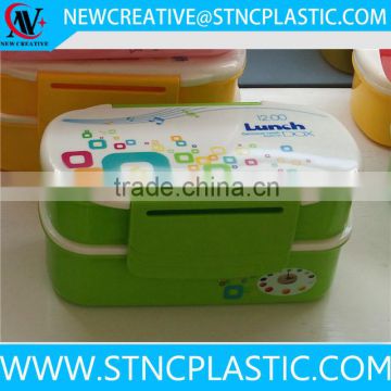 Premium BPA Free Leakproof Multi Compartment Convertible Lunch Container