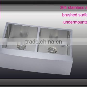 Handcraft Stainless Steel Double Bowl Sinks In China