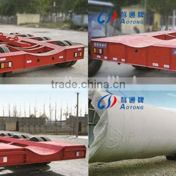 hot sale heavy duty low bed trailer for transport large tanks (lowboy)
