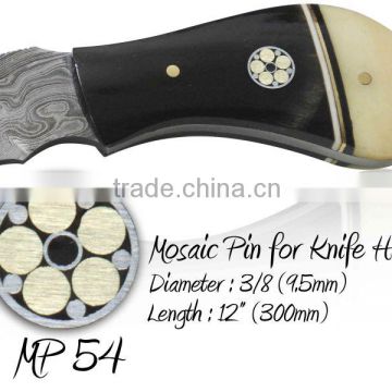Mosaic Pins for Knife Handles MP 54 (3/8") 9.5mm