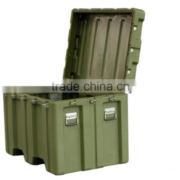 rotational molded army case military transit case turnover box