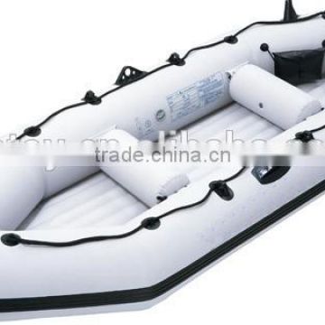 PVC inflatable float fishing boat