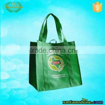 hot sale promotional non woven green shopping bag