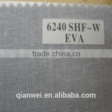 Paste dot woven fusible interlining for waistband for dress