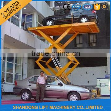 cheap residential scissor car lift elevator with CE