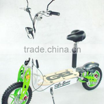 2015 Newest 1000W 48V Big Wheel Electric scooter with basket(XW-E05P)